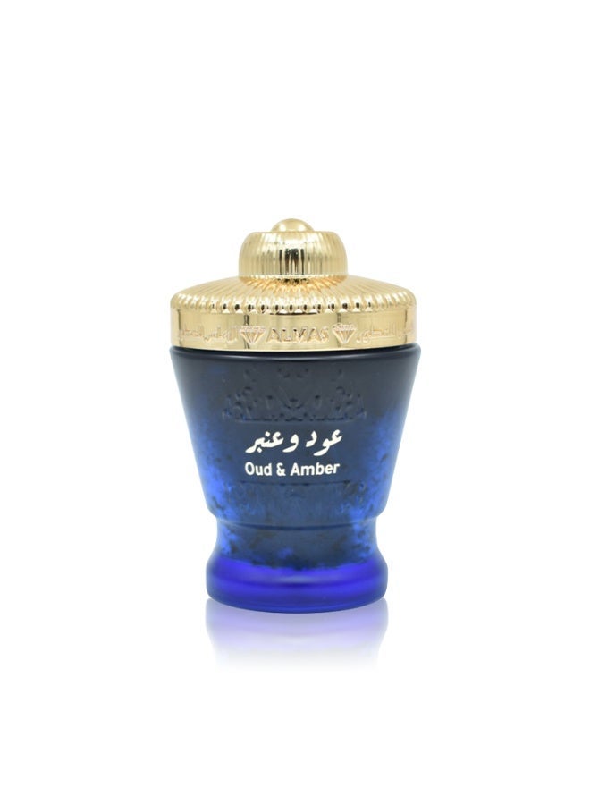 الماس بخور عود و عنبر - Image 2